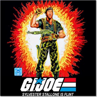 Stallone as Flint - in The GI Joe movie that never was Posters and Art